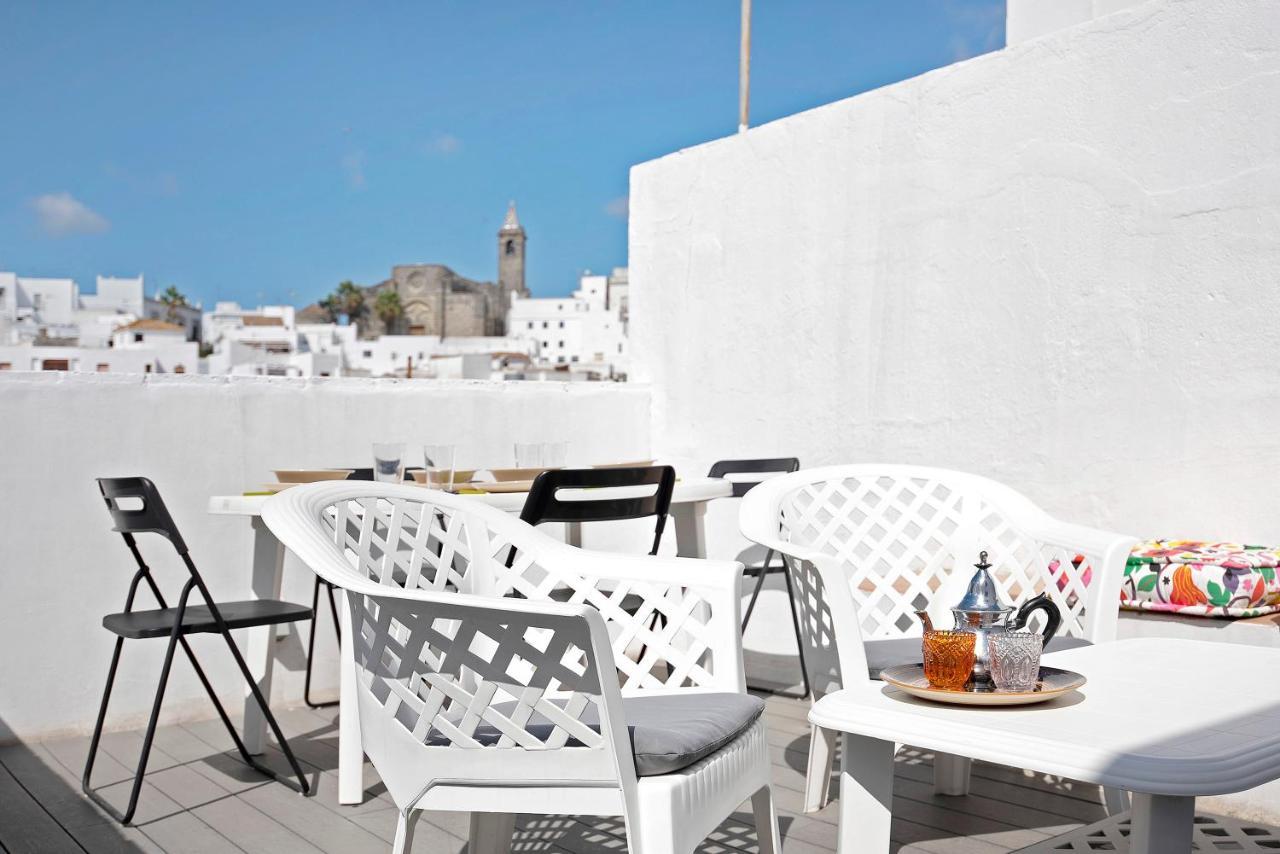 Precioso apartamento en Vejer con terraza Vejer de la Frontera Exterior foto